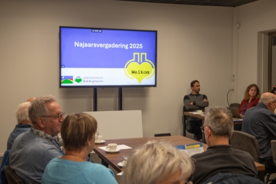Grote opkomst en presentatie plannen najaarsvergadering 2025 Dorpsbelangen